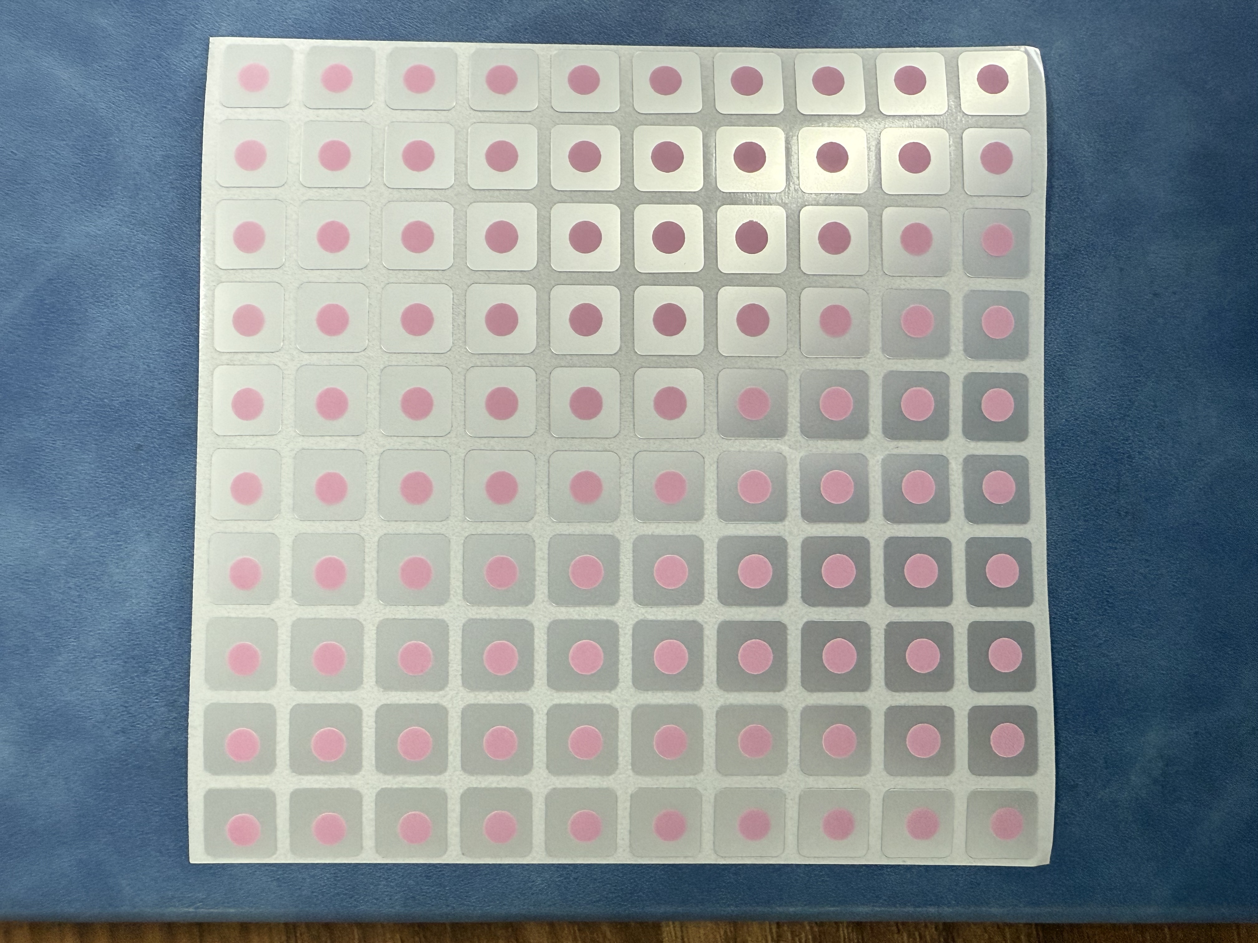 等离子体处理指示卡